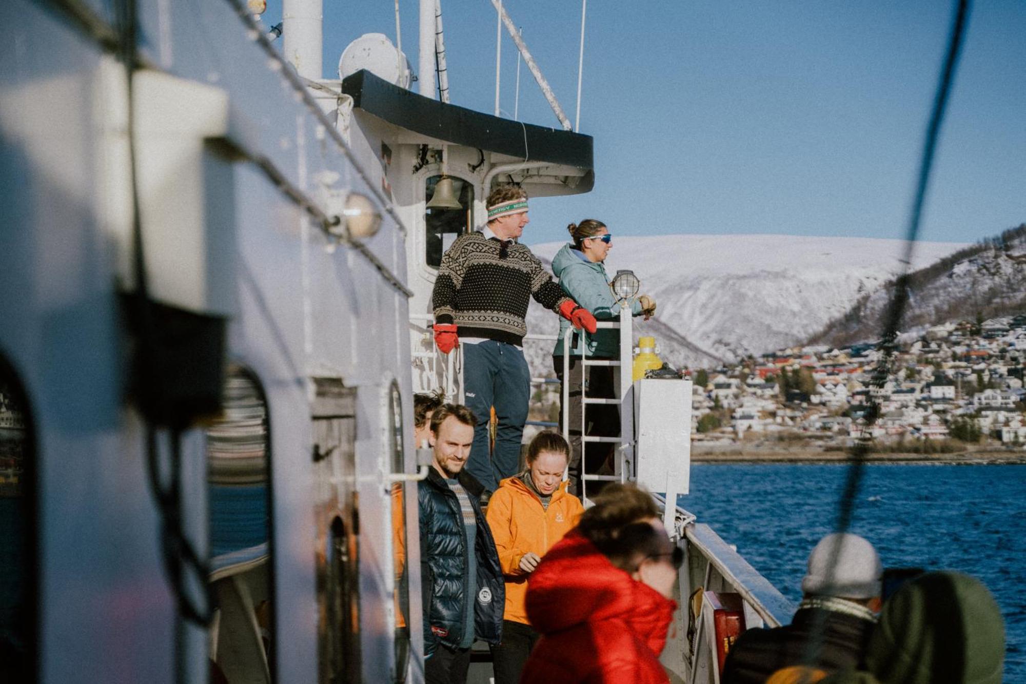 Norwegian Fjord Explorer Line Tromsø Buitenkant foto
