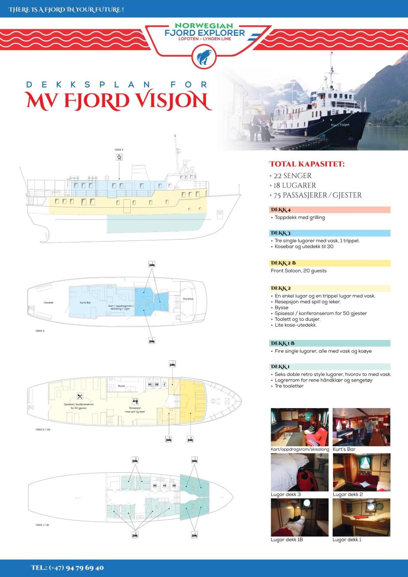 Norwegian Fjord Explorer Line Tromsø Buitenkant foto